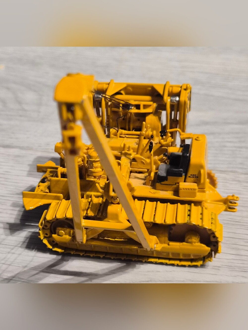 Caterpillar Yellow Detailed Bulldozer Toy